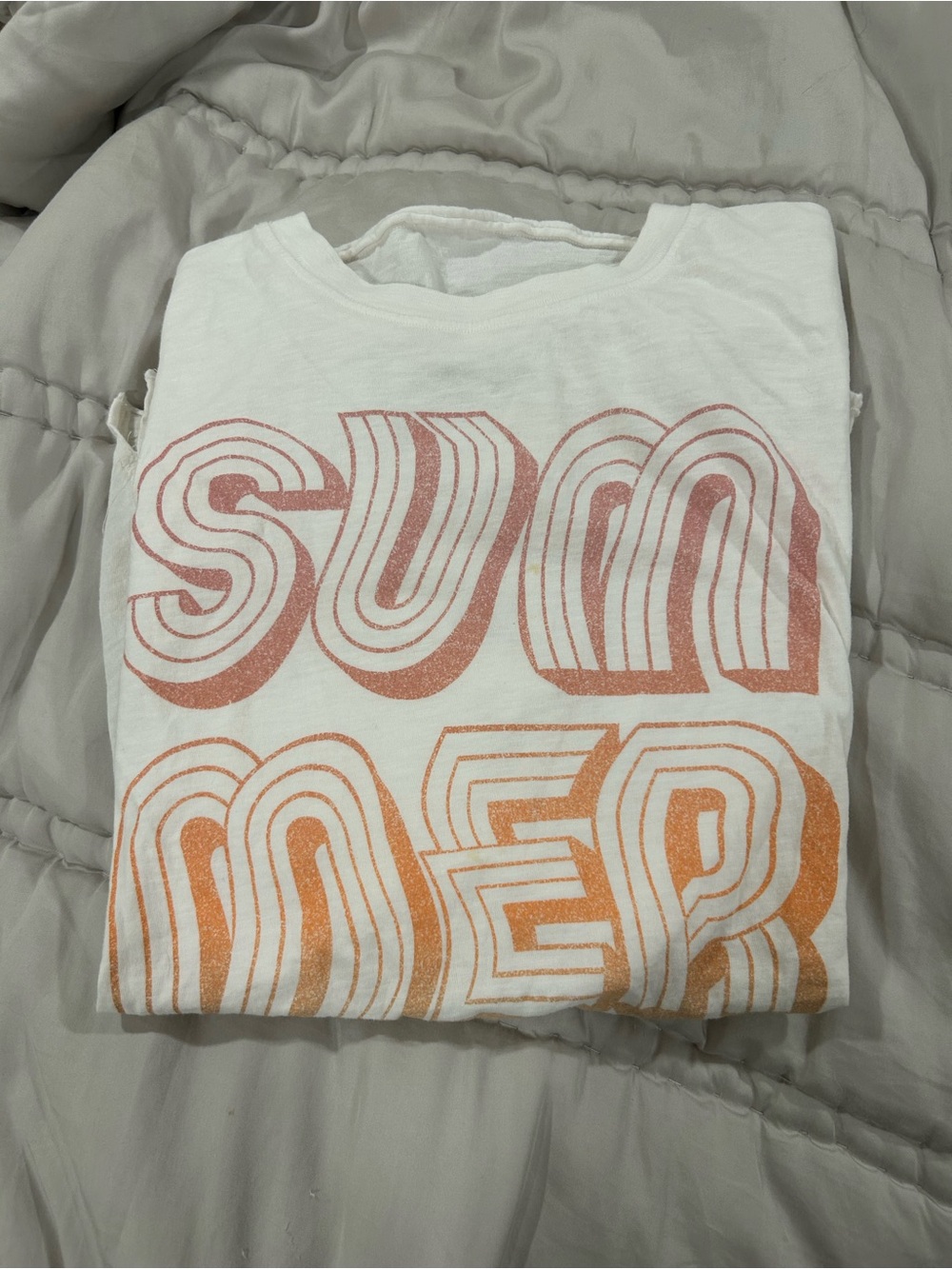 Aerie oversized tee “summer fun”